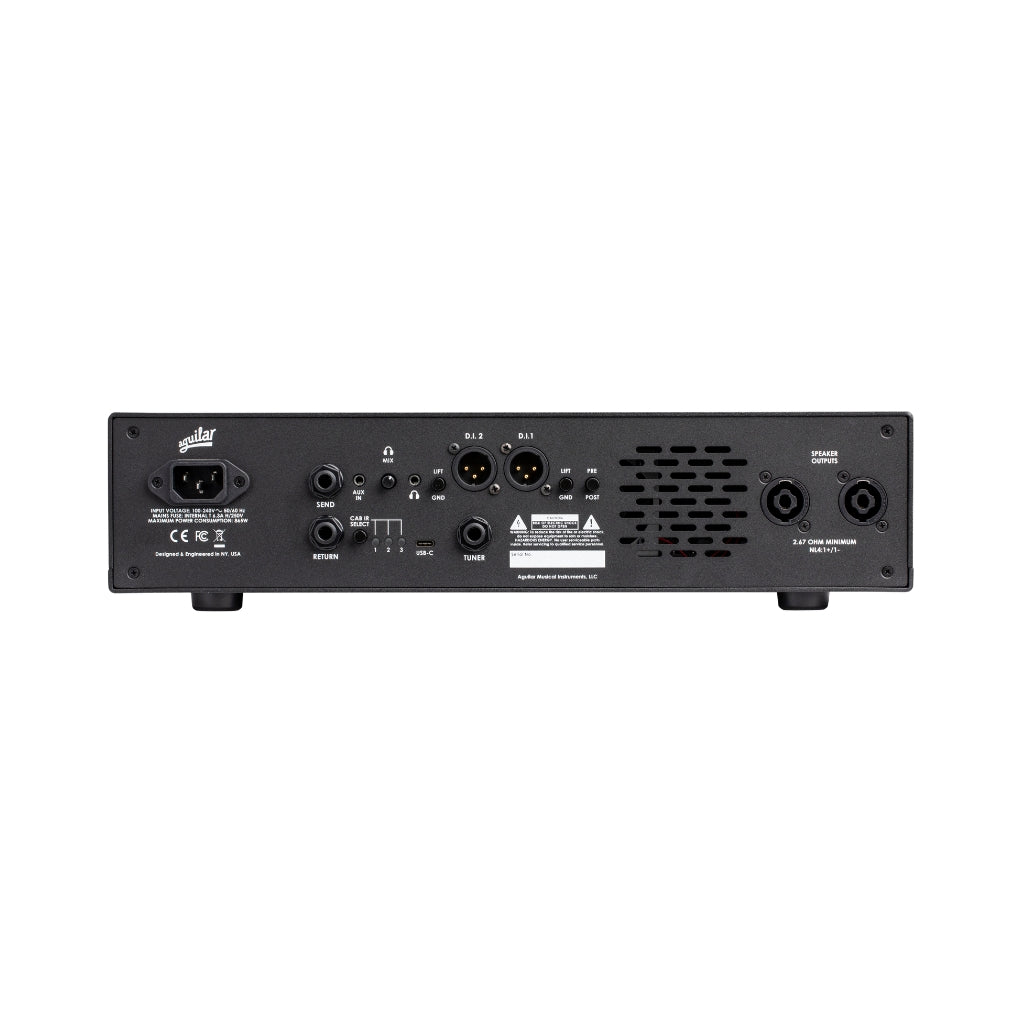 Aguilar DB 700 Watt Hybrid Head Bass Amplifier w/Rack Ears