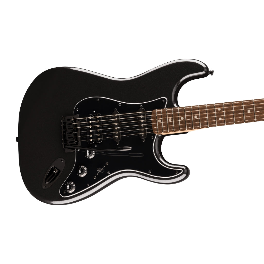 Squier FSR Affinity Stratocaster HSS Laurel Fingerboard Electric Guitar - Metallic Black