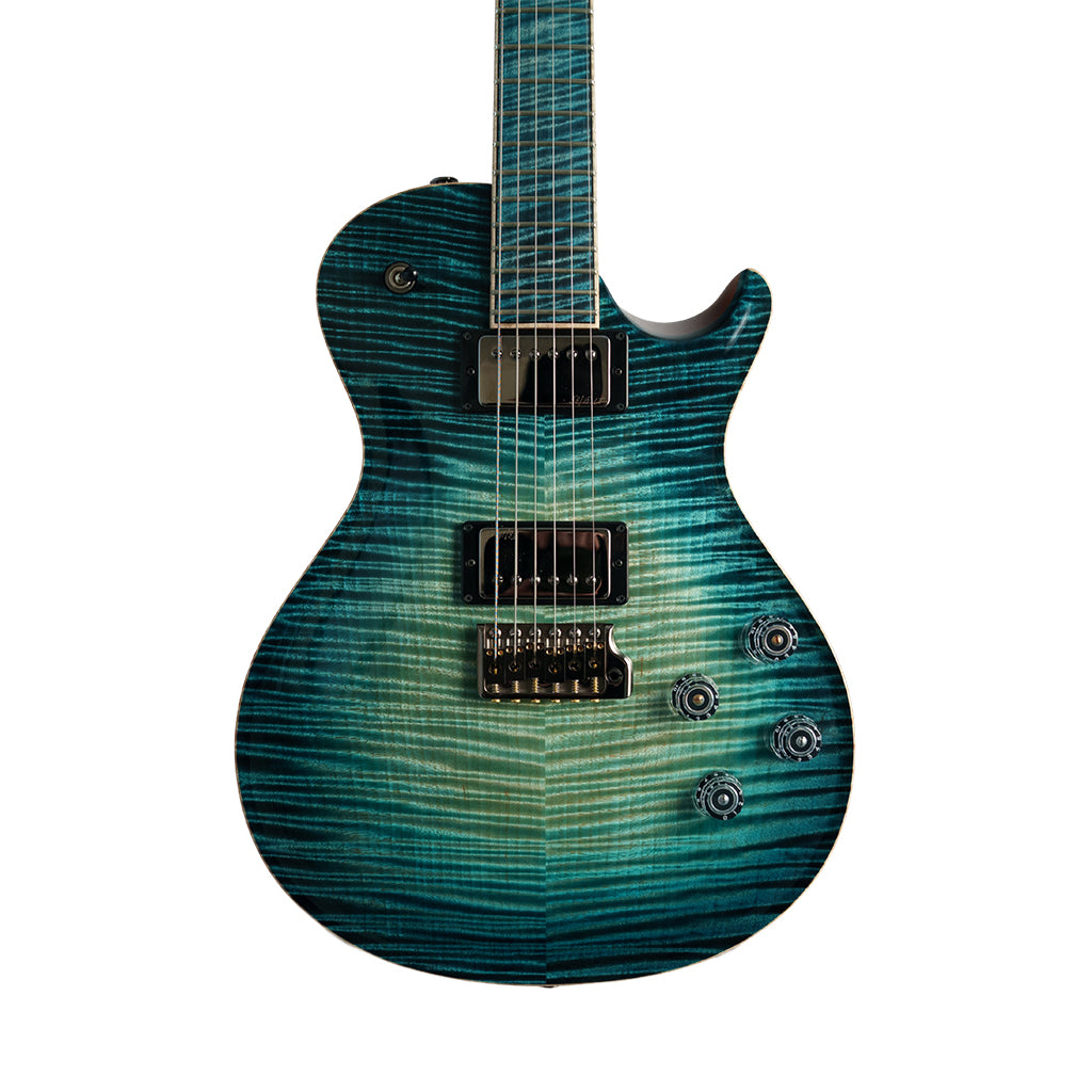 PRS Private Stock 11394 Mccarty 594 Singlecut Tremolo Electric Guitar - Sub Zero Glow