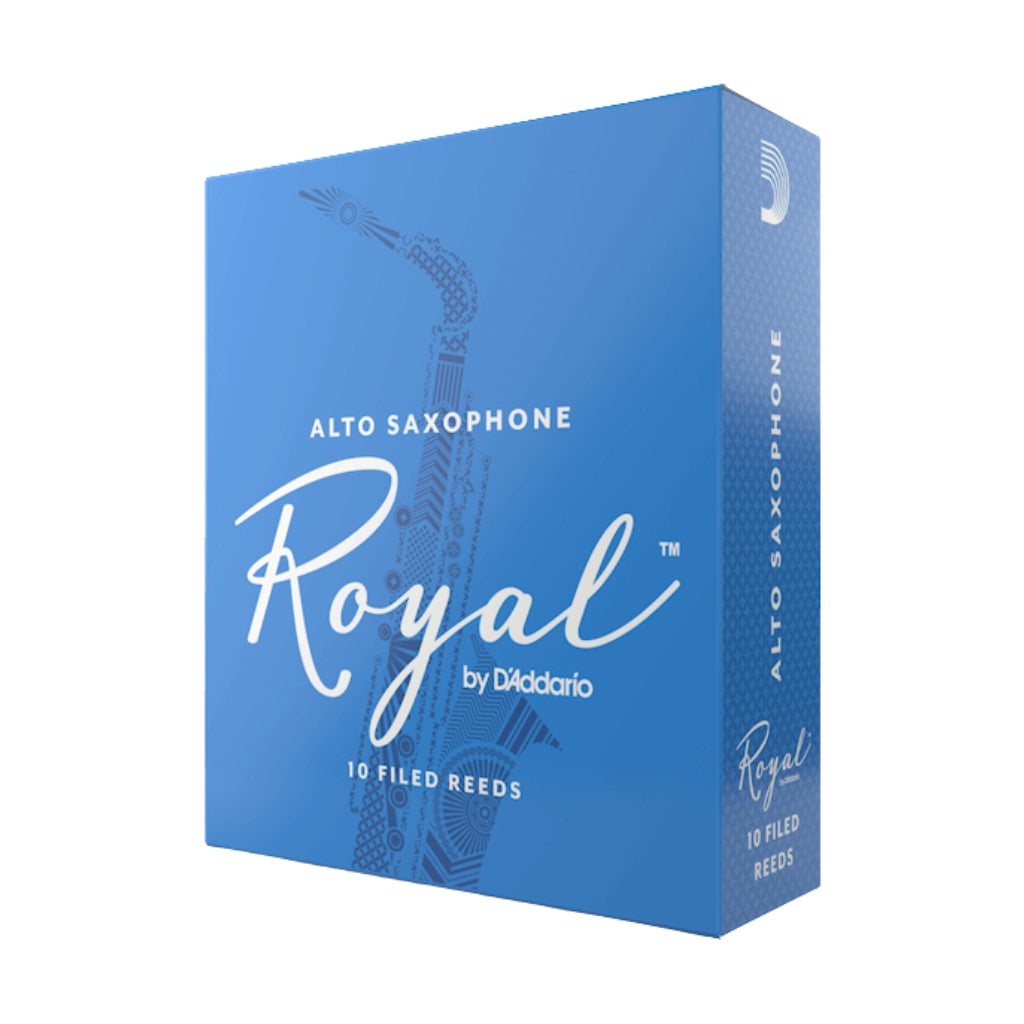 Royal by D'Addario Alto Sax Reeds 2.5 - 10 Pack