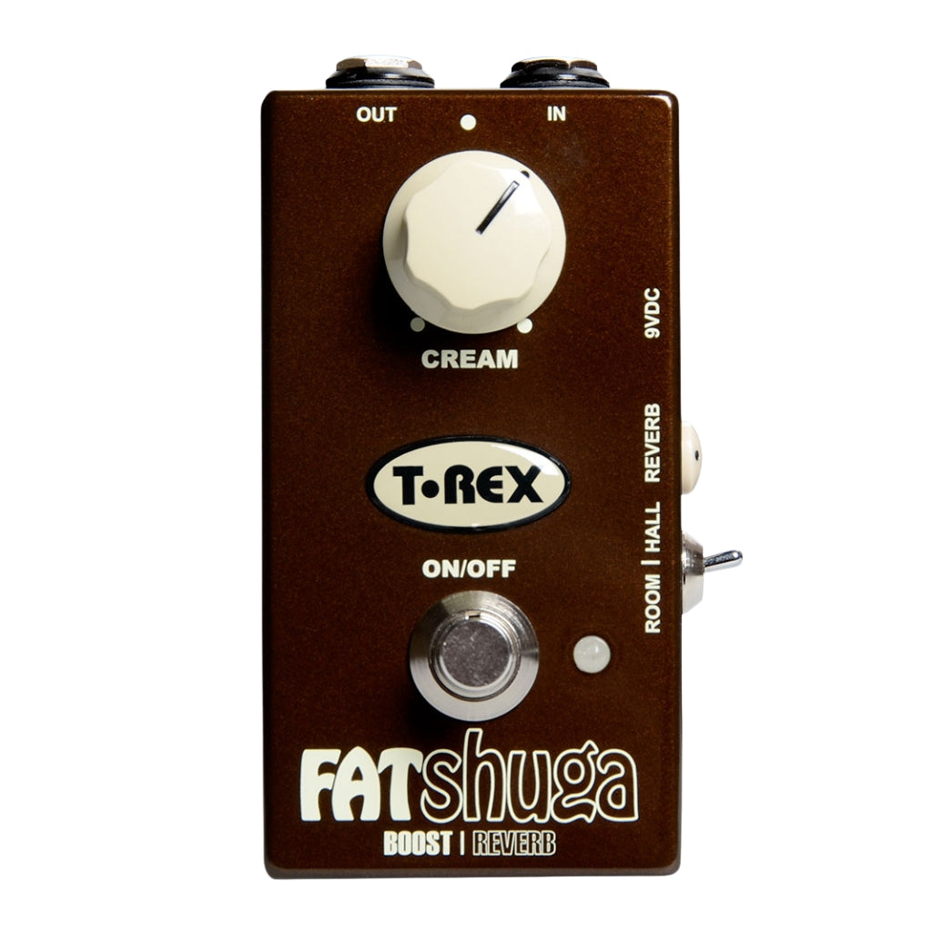T Rex Fat Shuga Boost and Reverb Pedal