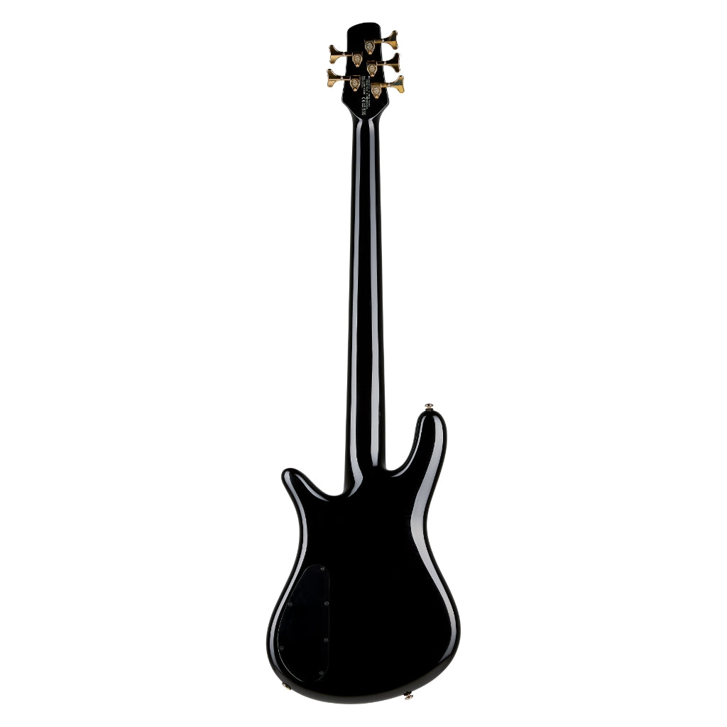 Spector - Icon NS-5 Neck Through Electric Bass Guitar - Black & Blue