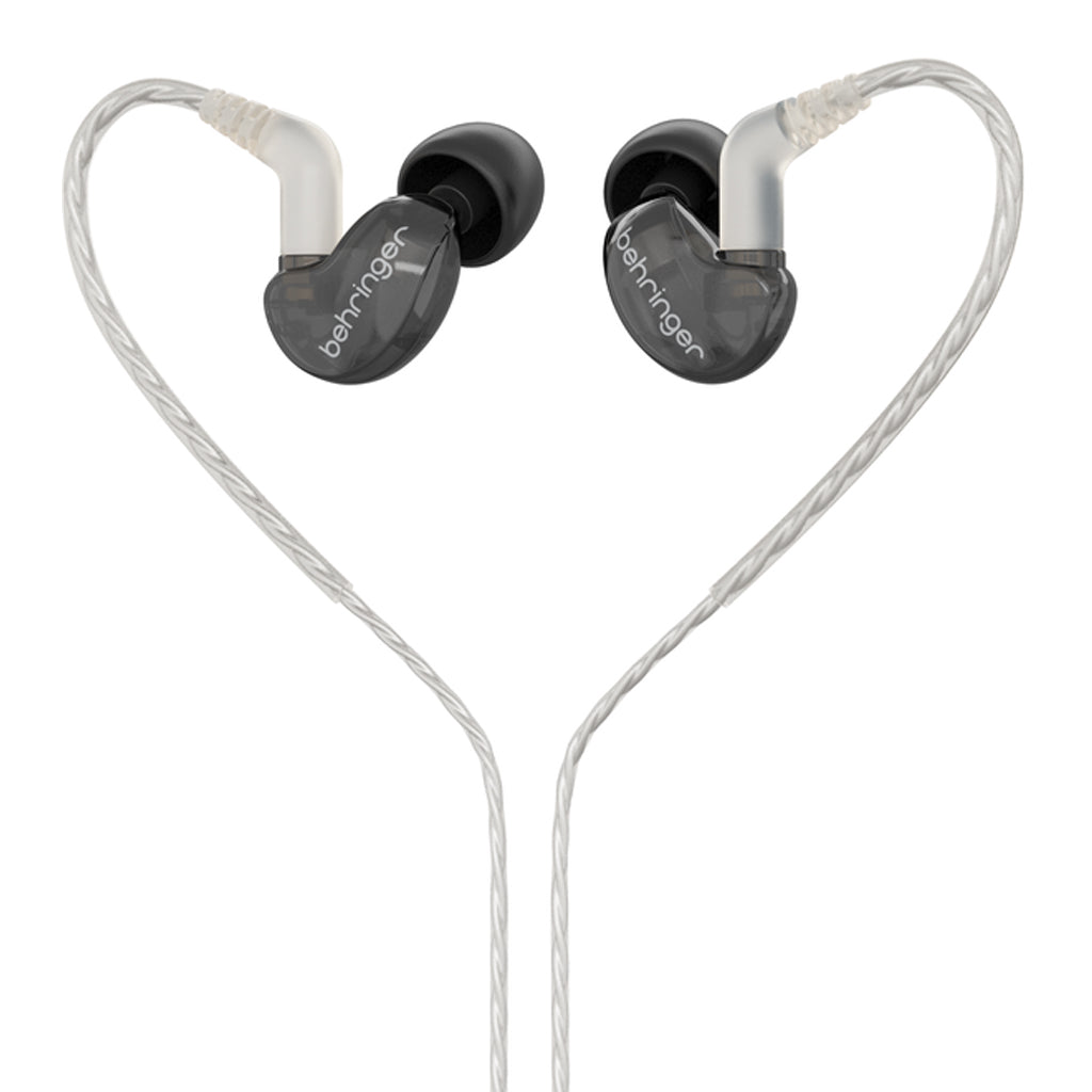Behringer SD251-CK Pro Single Driver In-Ear Studio Earphones - Black
