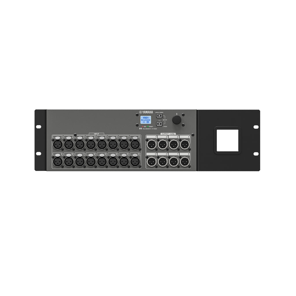 Yamaha - RUio1608SB-D 16-input/8-output - Dante Stage Box