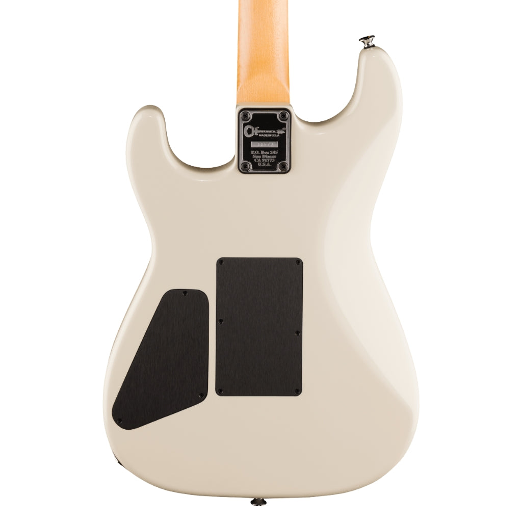 Charvel - American Neo-Classic San Dimas SD1 HH FR Electric Guitar - Ivory Blitz, Maple Fingerboard