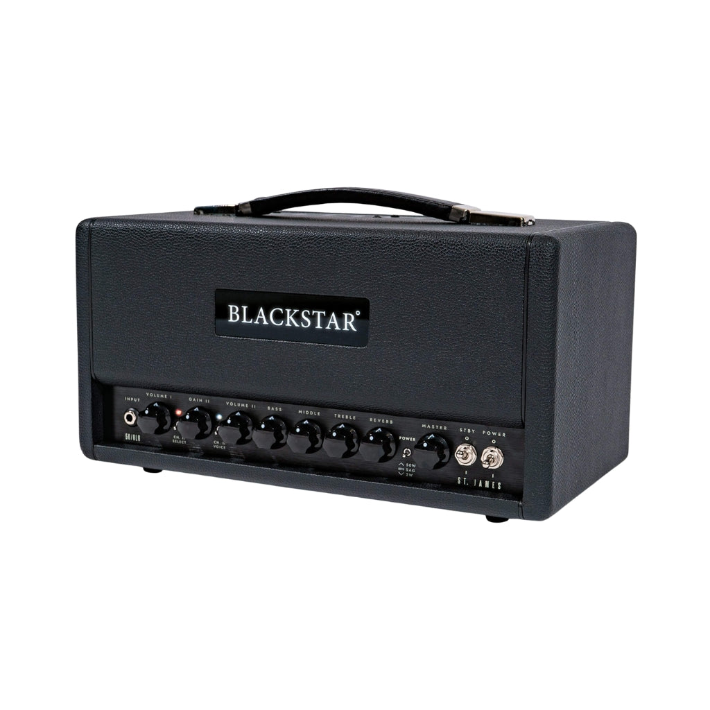 Blackstar St. James 50 6L6H Lightweight 50-Watt Head - Black