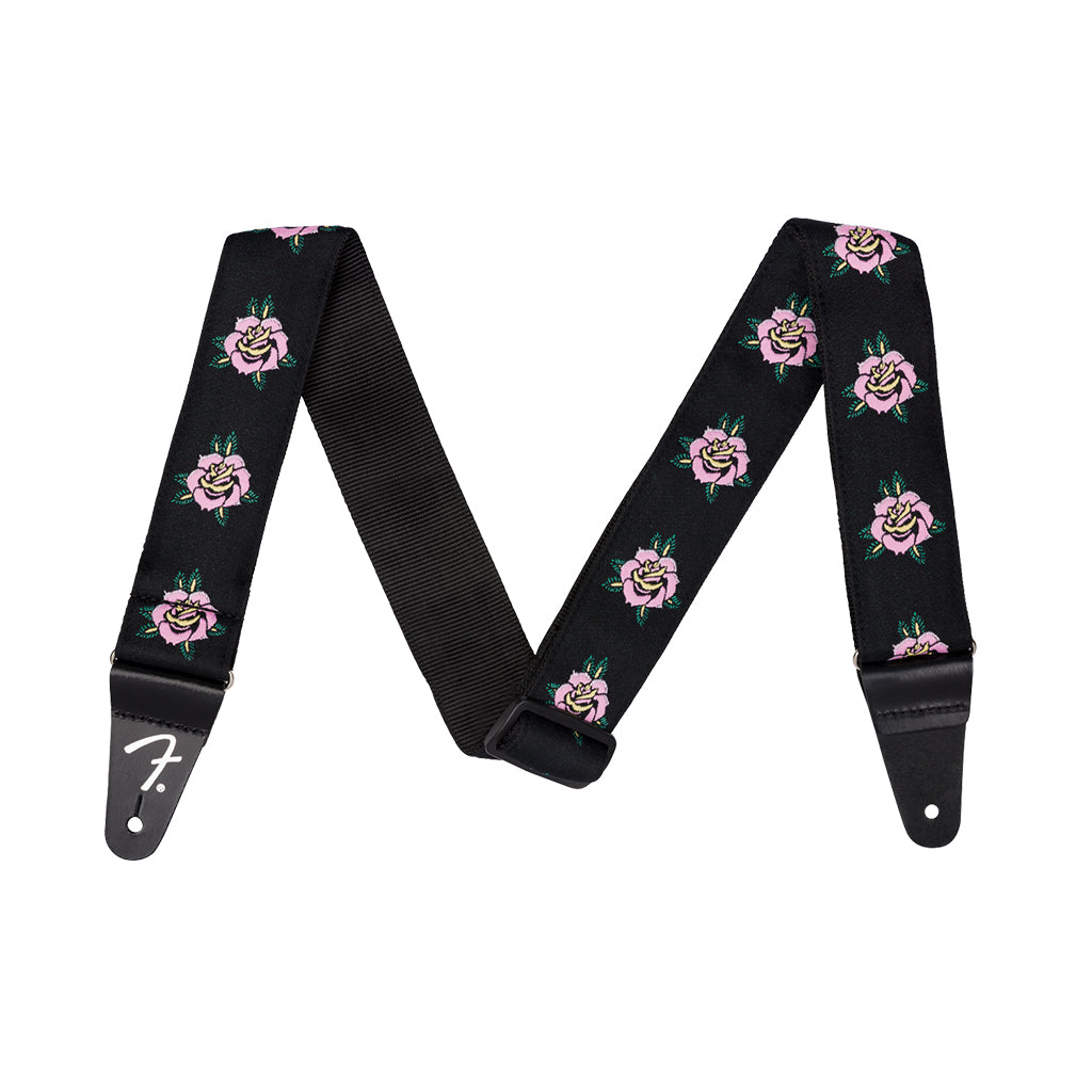Fender Rose 2" Guitar Strap - Pink