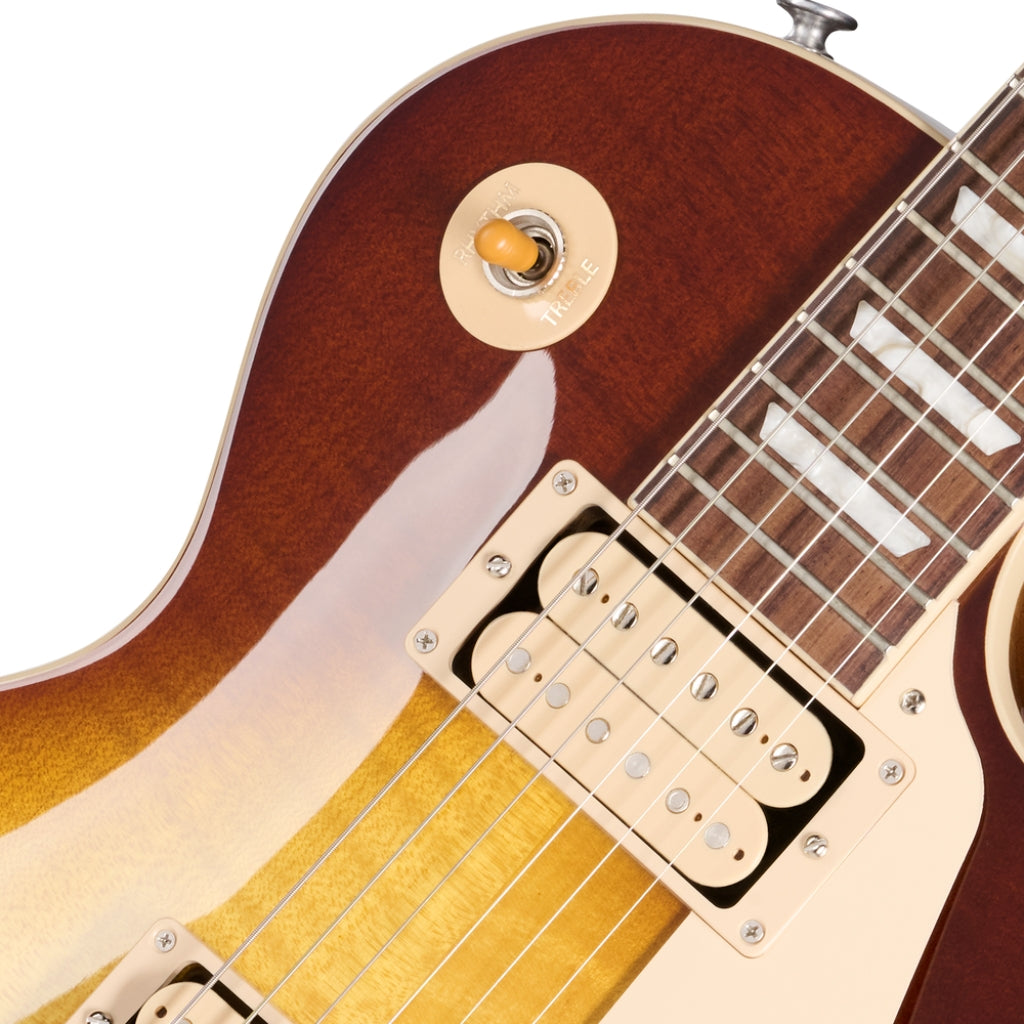 Gibson - Les Paul Standard 50s Double Trouble Electric Guitar - Vintage Tobacco Burst