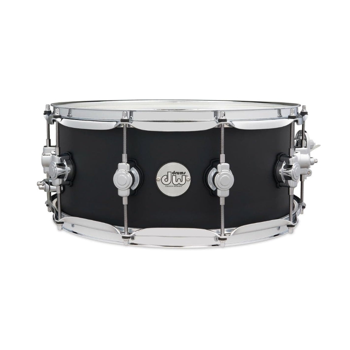 DW - Design Series Snare Drum - 6x14-inch - Black Satin