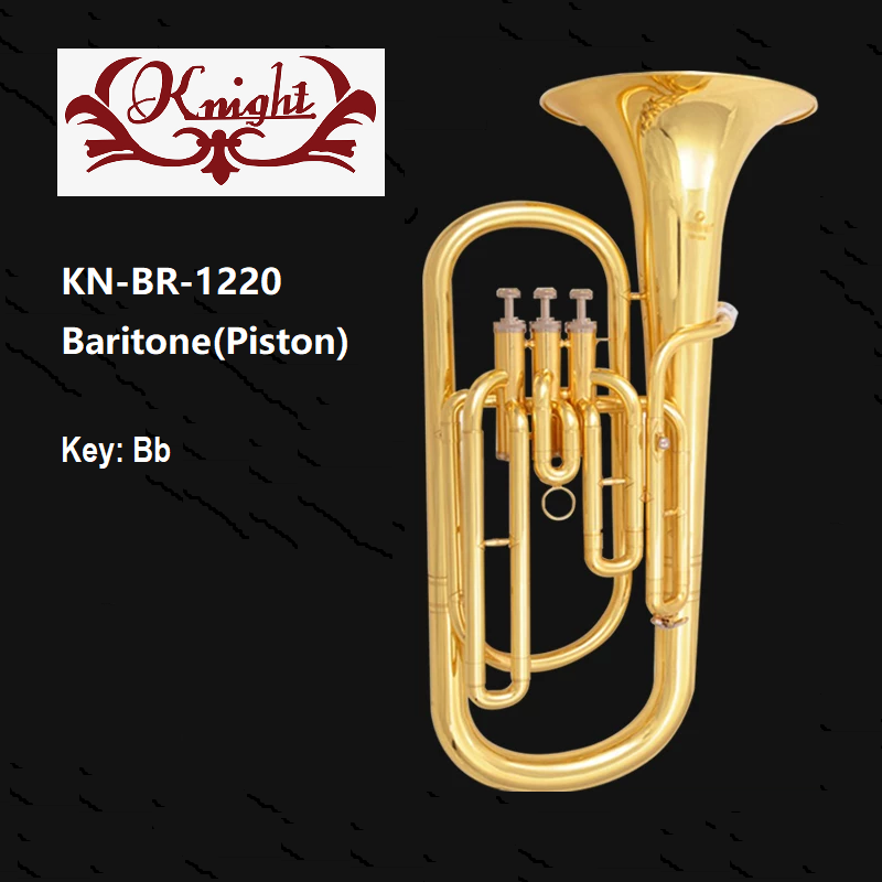 Knight Baritone(Piston) BR-1220, with Case