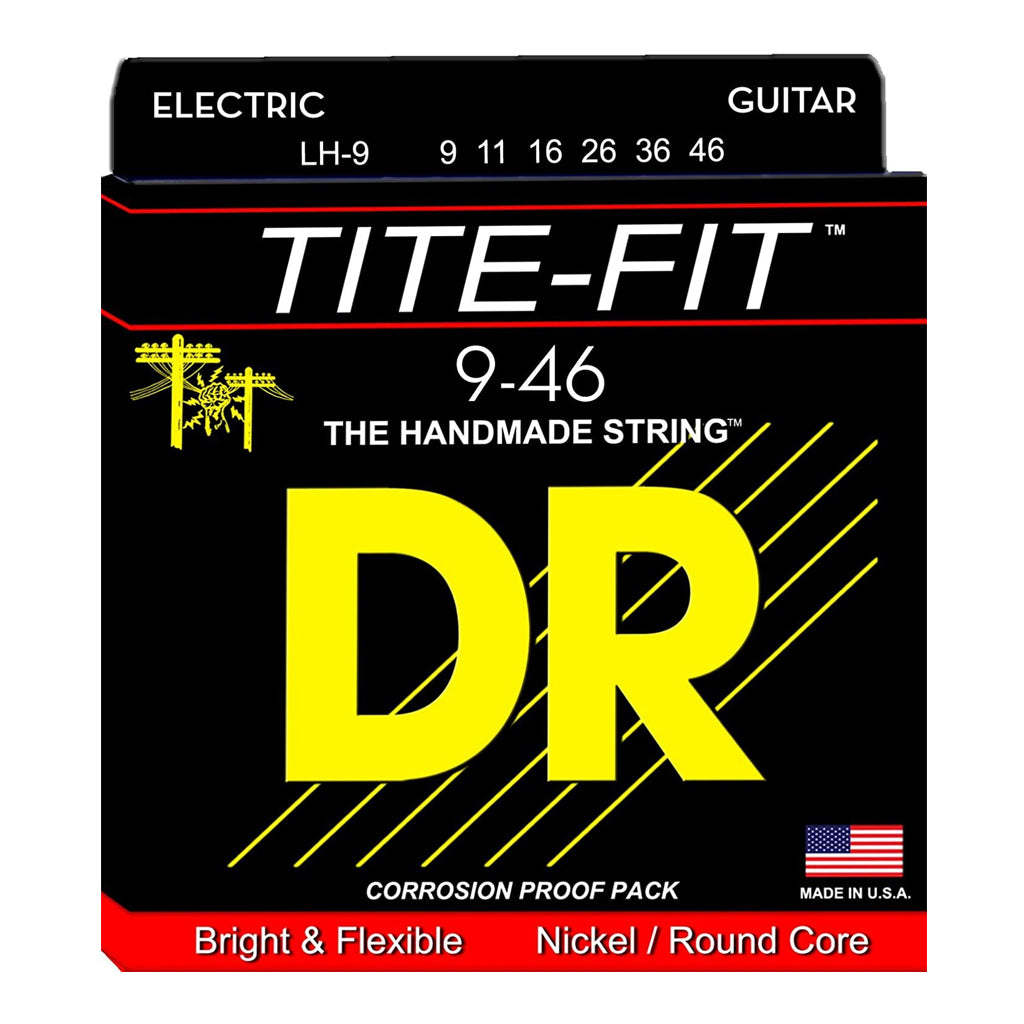 DR LH 9 TITE FIT Nickel Plated Light to Medium 9 46