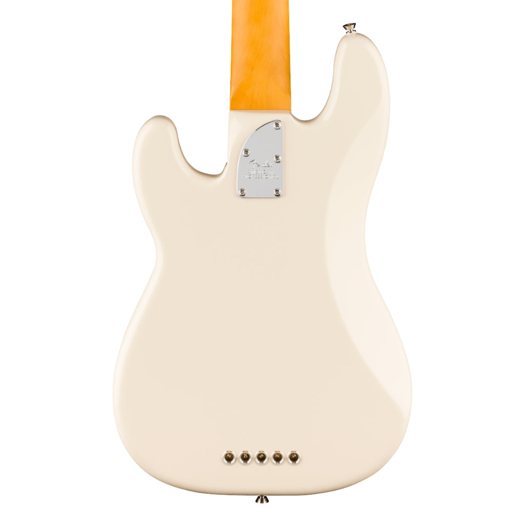 Fender American Professional Precision Bass V Guitar - Olympic White, Rosewood Fingerboard