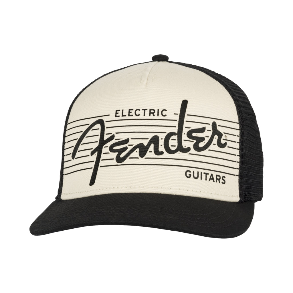 Fender - Electric Hat with Black and Cream - in One Size