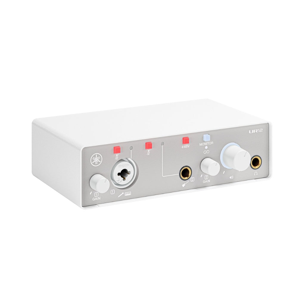 Yamaha - UR12-MK3 USB-C Audio Interface - White