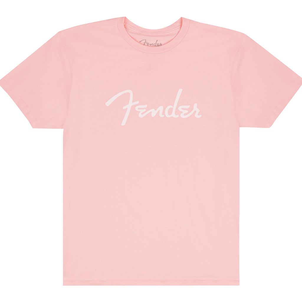 Fender® Spaghetti Logo T-Shirt, Shell Pink, S
