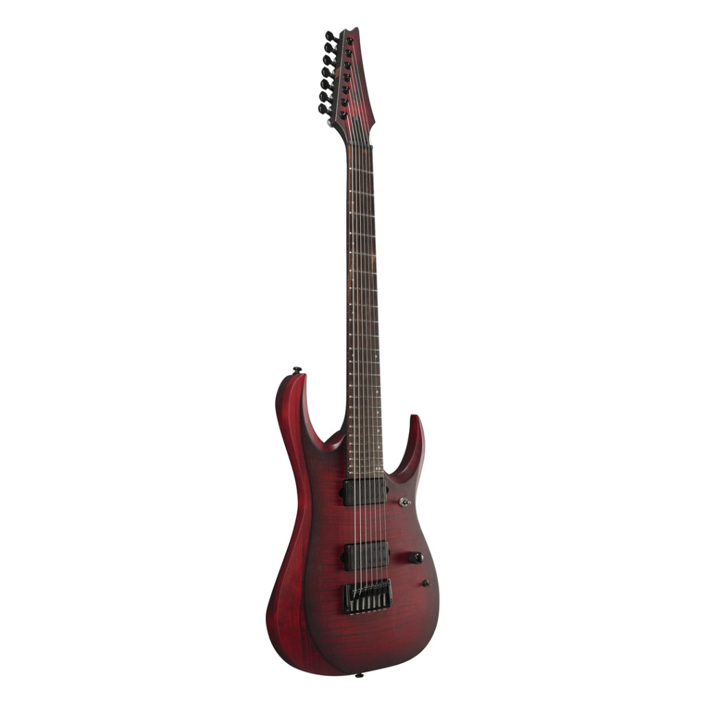 Ibanez - RGD721FA 7-String Electric Guitar - Stained Wine Red Burst Flat