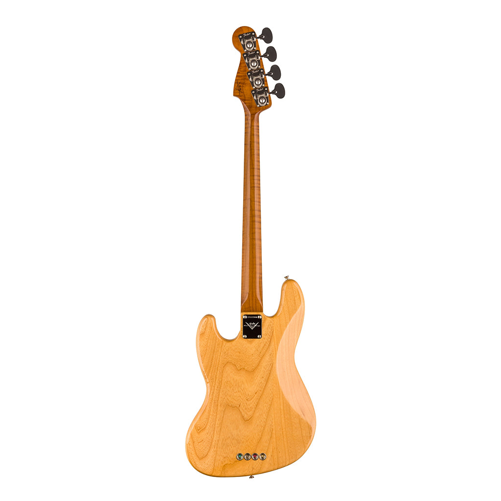 Fender Custom Shop Artisan Maple Burl Jazz Bass NOS Aged Natural