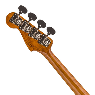 Fender Custom Shop Artisan Maple Burl Jazz Bass NOS Aged Natural
