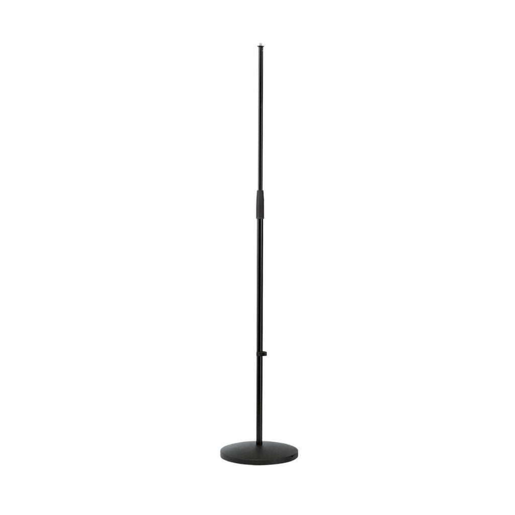 Konig &amp; Meyer - KM260/1 Cast-Iron Round Base Microphone Stand - Black
