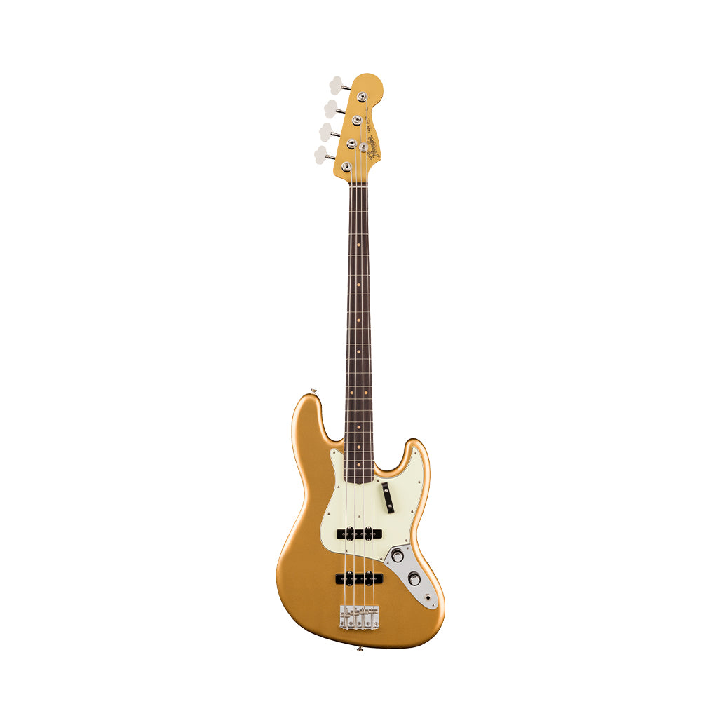 Fender Vintera III Early 60s Jazz Bass Rosewood Bass Guitar - Aztec Gold