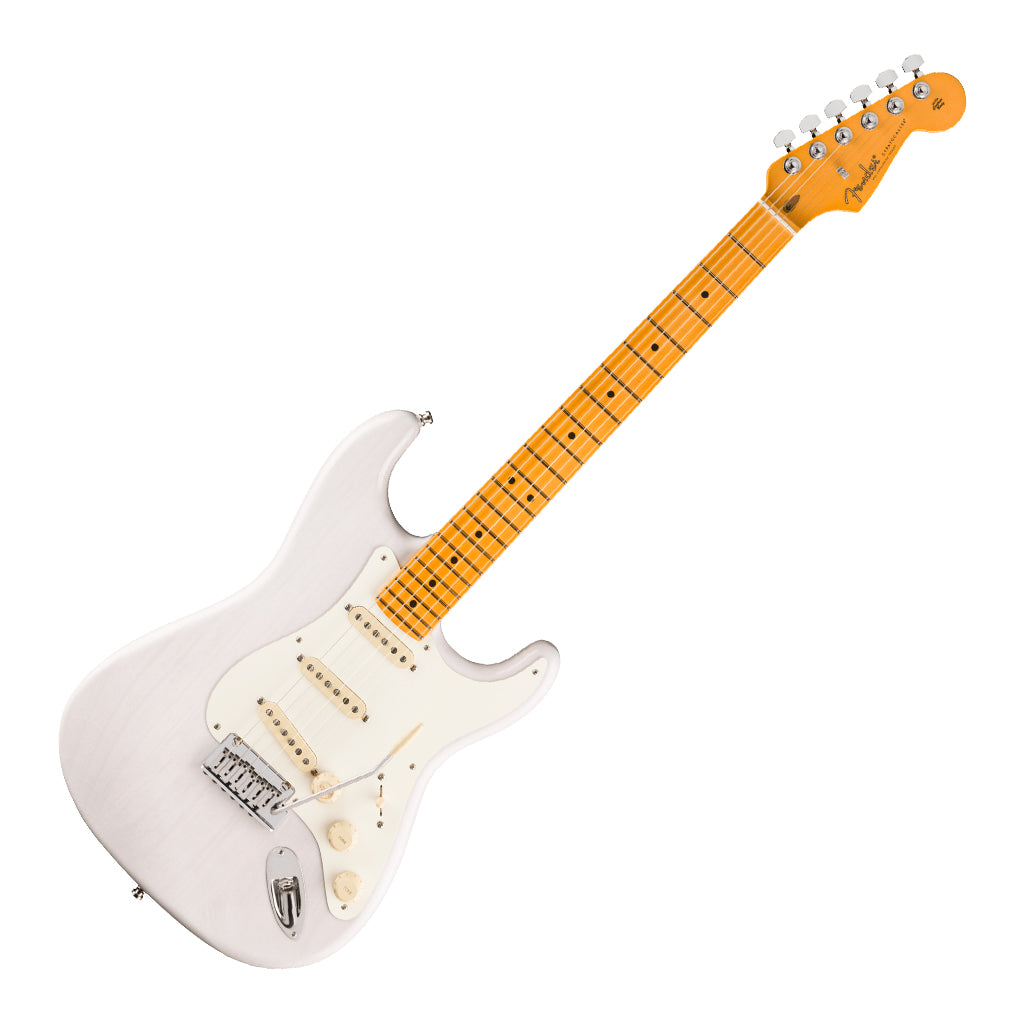 Fender American Ultra Luxe '50s Stratocaster - Maple Fingerboard - White Blonde