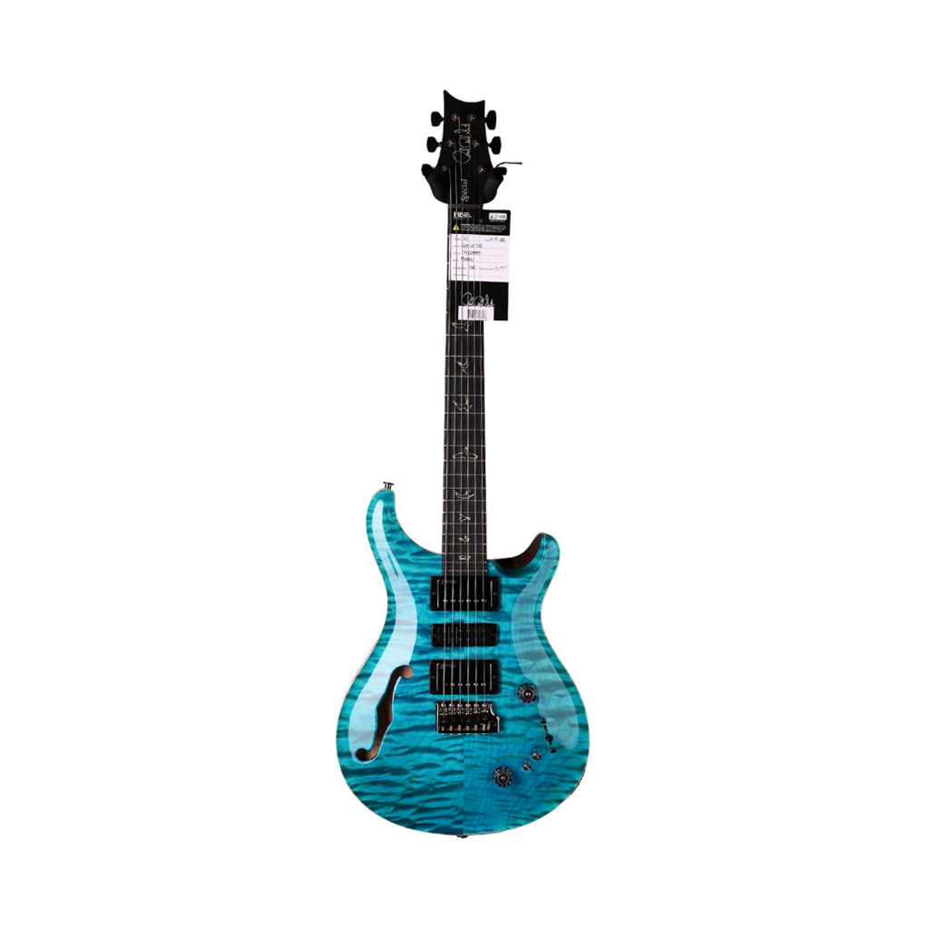 PRS Special Semi Hollow 10 Top Quilt Maple Top Electric Guitar - Dark Aqua