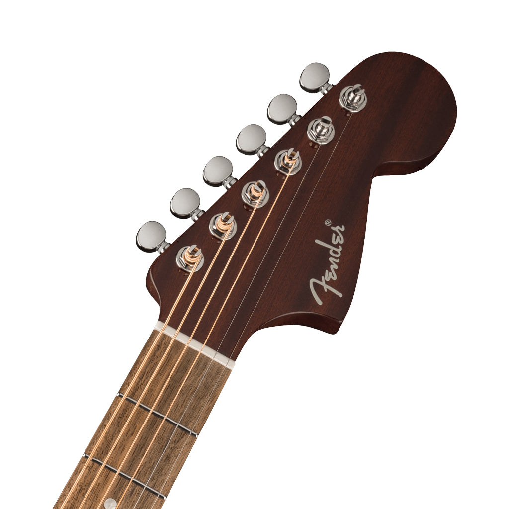 Fender California Deluxe Newporter CE w/Ivory Pickguard Acoustic-Electric - Sienna Sunburst