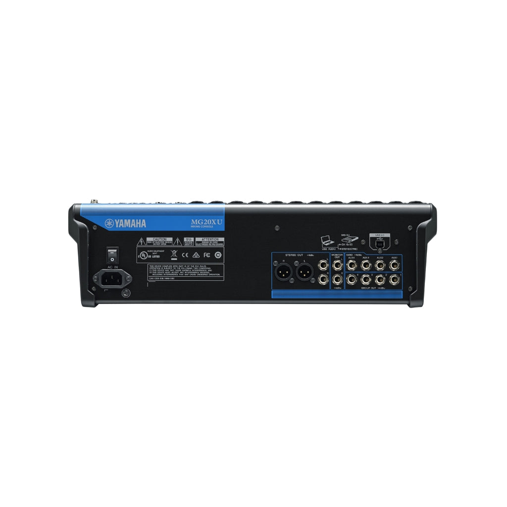 Yamaha - MG20XU 20-channel - Mixer with USB and FX