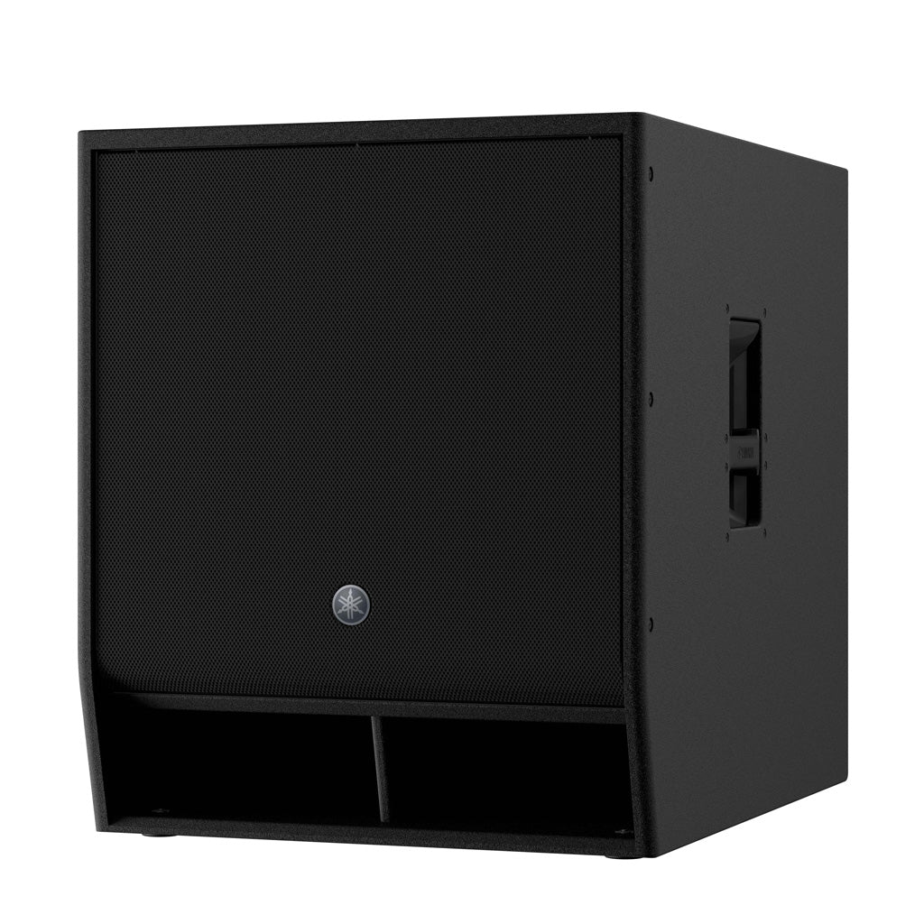 Yamaha DXS18XLF-D 18" Powered Bass Reflex Subwoofer Dante Connectivity Black