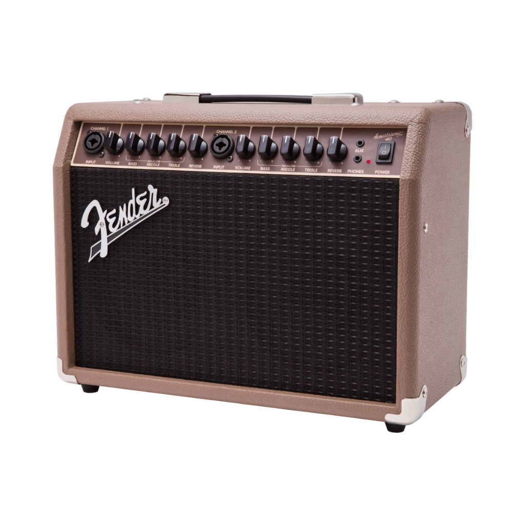 Fender - Acoustasonic 40 40-watt 2 x 6.5-inch - Acoustic Guitar Amplifier