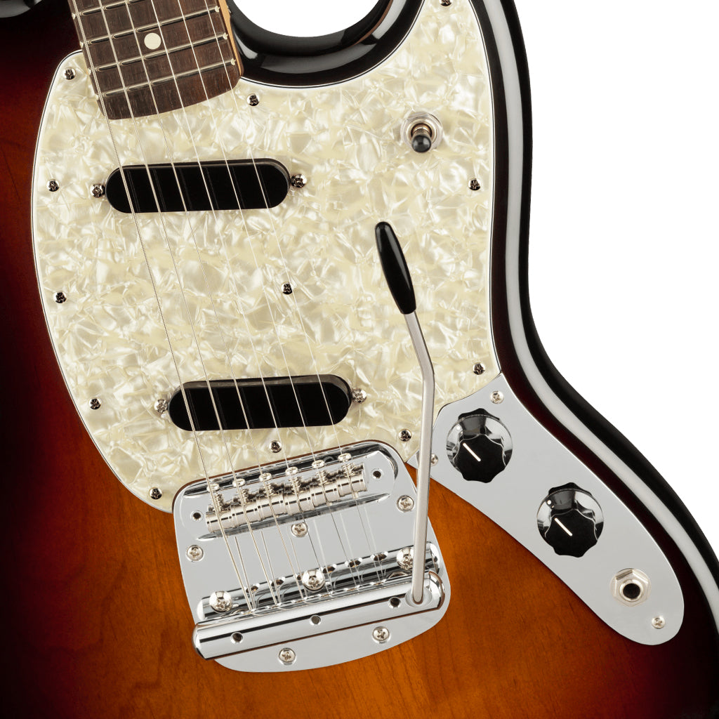 Fender American Performer Mustang Electric Guitar - 3-Tone Sunburst