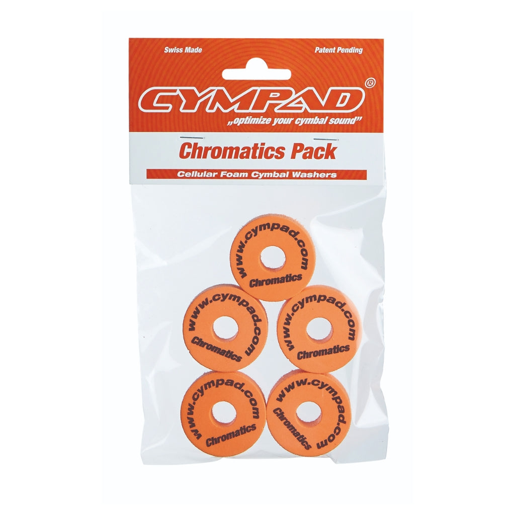 Cympad - Chromatics Coloured Cymbal Washers - Orange