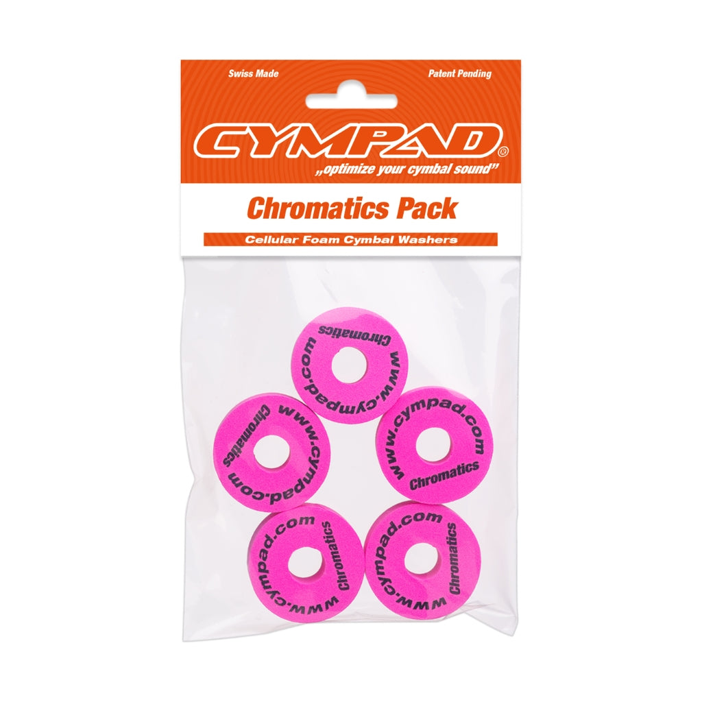 Cympad - Chromatics Coloured Cymbal Washers - Pink