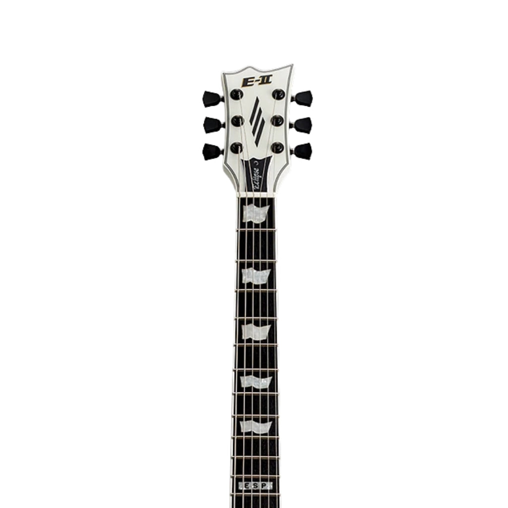 ESP E-II Eclipse Electric Guitar - Snow White Satin