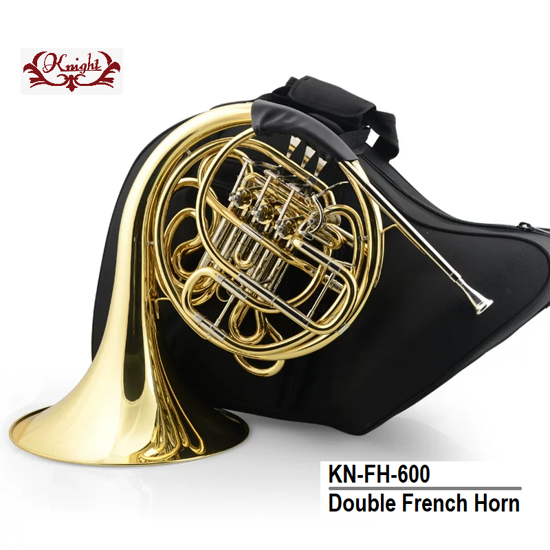 Knight Double French Horn FH-600, Key of F/Bb, with Case