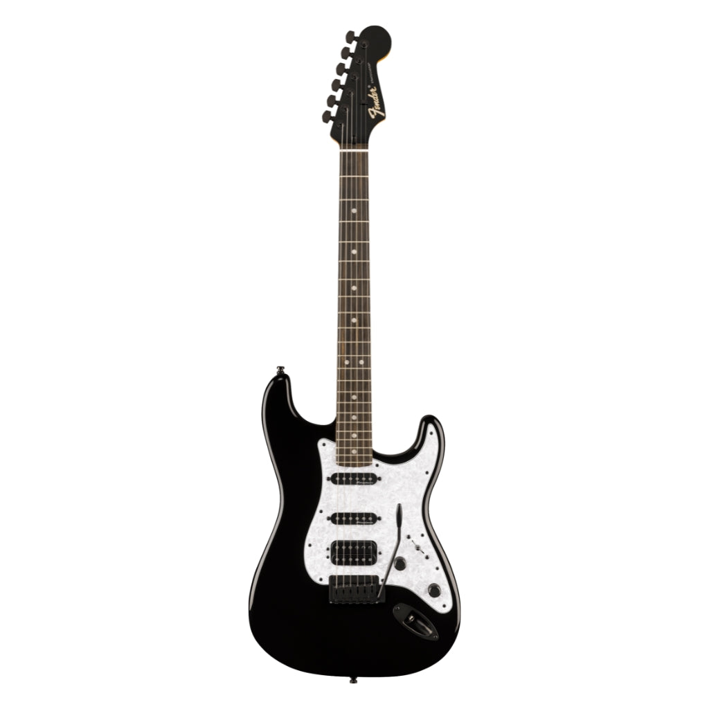 Fender - Limited Edition Player Fusion Stratocaster HSS Electric Guitar - Black, Ebony Fingerboard