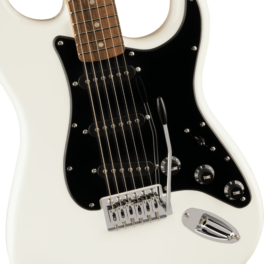 Squier - FSR Squier Sonic Stratocaster Electric Guitar - Arctic White, Laurel Fingerboard