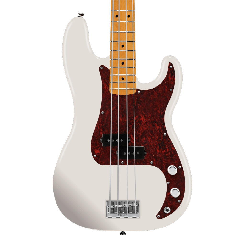 Fender American Professional Precision Bass Guitar - Olympic White, Maple Fingerboard