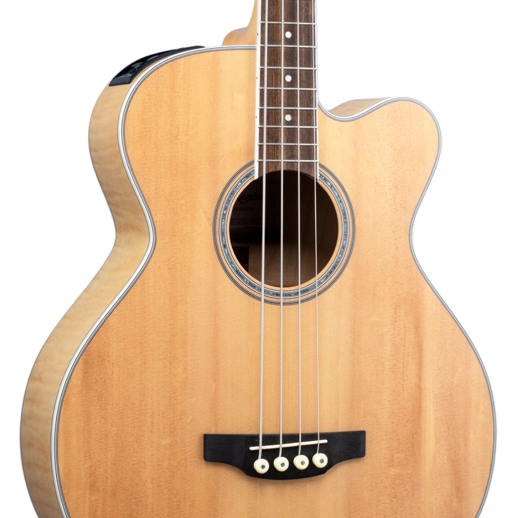 Takamine - GB72 Series Jumbo Acoustic-Electric Bass Guitar - Natural