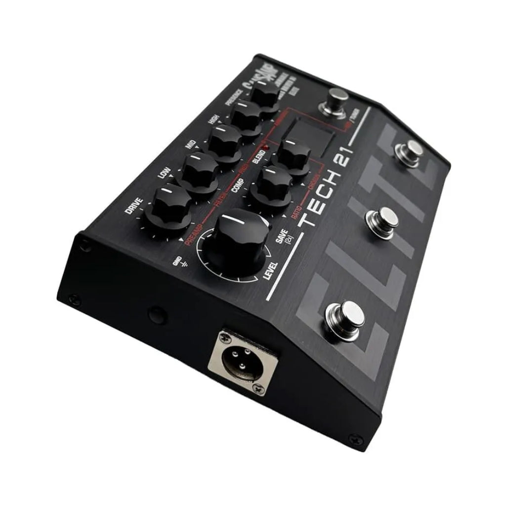 Tech 21 - SansAmp Programmable Bass Driver ELITE - Preamp & DI Pedal
