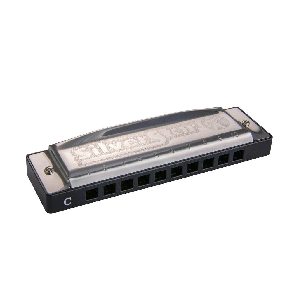 Hohner Silver Star Small Box Harmonica - B Flat Major
