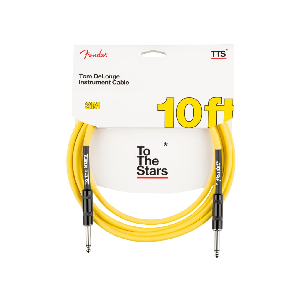 Fender - Tom DeLonge 10' To The Stars Instrument Cable - Graffiti Yellow