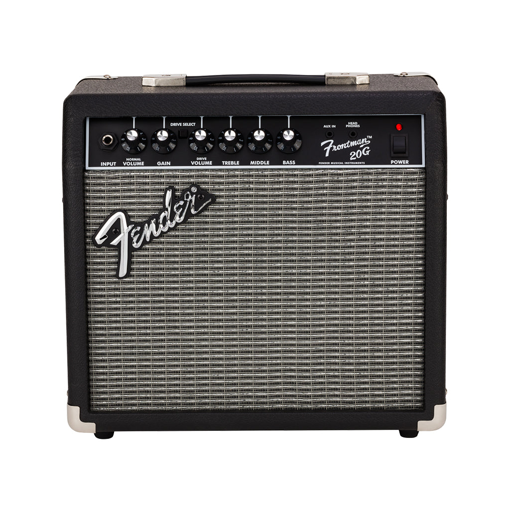 Fender - Frontman 20G 20-watt 1 x 8-inch Combo Amplifier - Black