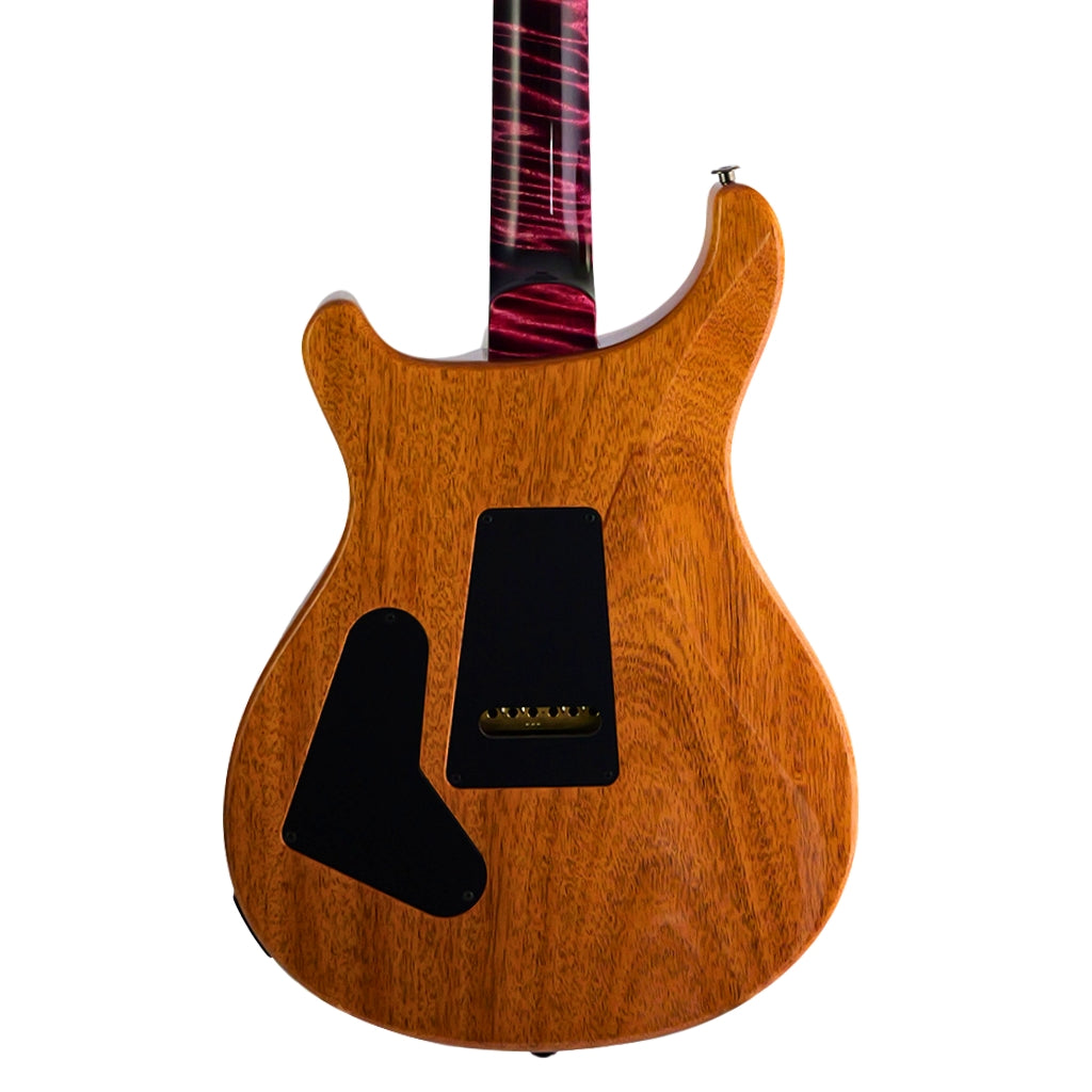 PRS - Custom 24-08 10-Top Natural Back Electric Guitar - Pomegranate