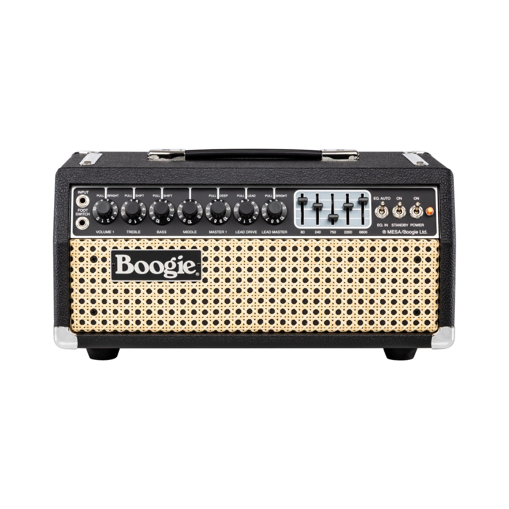 Mesa/Boogie - Mark IIC+ HRG 100-watt Amplifier Head - Black with Wicker Grille
