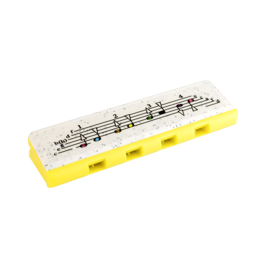 Hohner Speedy Diatonic Beginner Harmonica - Yellow/Green
