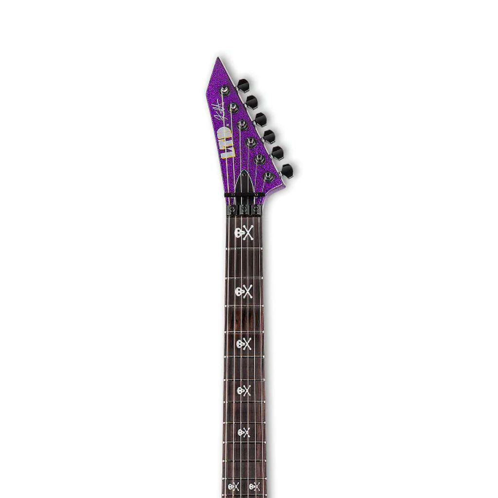 ESP LTD KH-602 Kirk Hammett Signature Electric Guitar - Purple Sparkle - LKH-602PSP