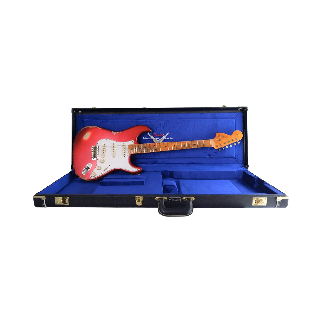 Fender Custom Shop Big Peg Stratocaster Heavy Relic - Aged Candy Apple Red