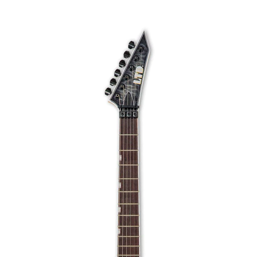ESP LTD MH-230 QM FR Electric Guitar - Quilted Maple See Through Black Sunburst w/ Floyd Rose - LMH-230QMBLKSB