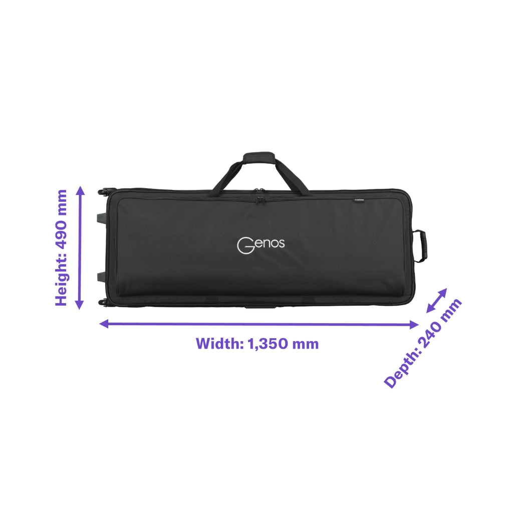 Yamaha - SC-GENOS - Rolling Soft Case for Genos